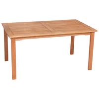 Gartentisch Santos Echtholz Eukalyptusholz 150cm - Naturfarben, Basics, Holz (150/90/74,5cm) - Gardenson