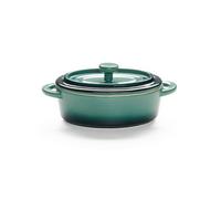 sada zapékacích mísek ELISA - 2PCS - zelená, Konvenční, keramika (14,7/6,7/11,6cm) - Modern Living
