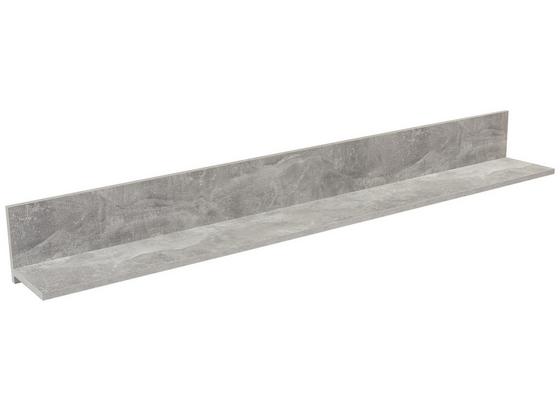 Falipolc Malta - Szürke, modern, Faalapú anyag (180/18/20cm) Falipolc Malta - Szürke, modern, Faalapú anyag (180/18/20cm)