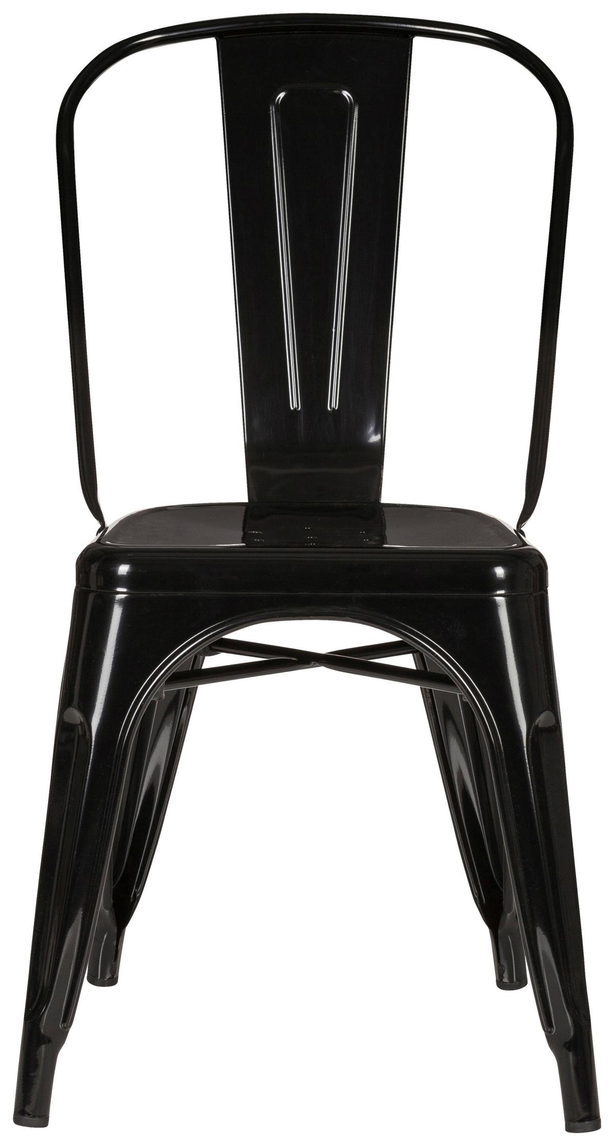 Stuhl Vantaggio Comfort Schwarz Bis 150 Kg - Schwarz, Basics, Metall (44/84/54cm) - MID.YOU