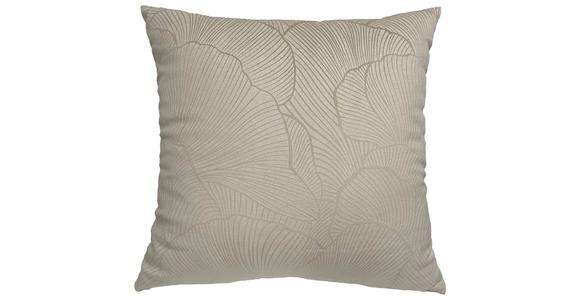 Zierkissen Elina - Beige, MODERN, Textil (45/45cm) - Luca Bessoni