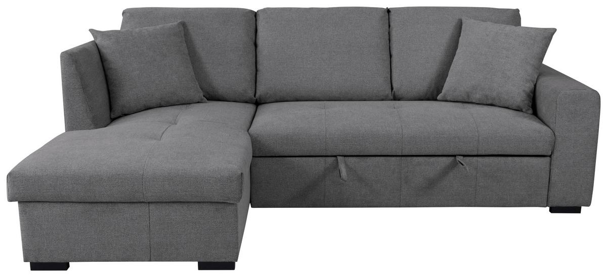 Ecksofa Lukas Grau S: 158x239 Cm - Grau, Trend, Textil (158/239cm)