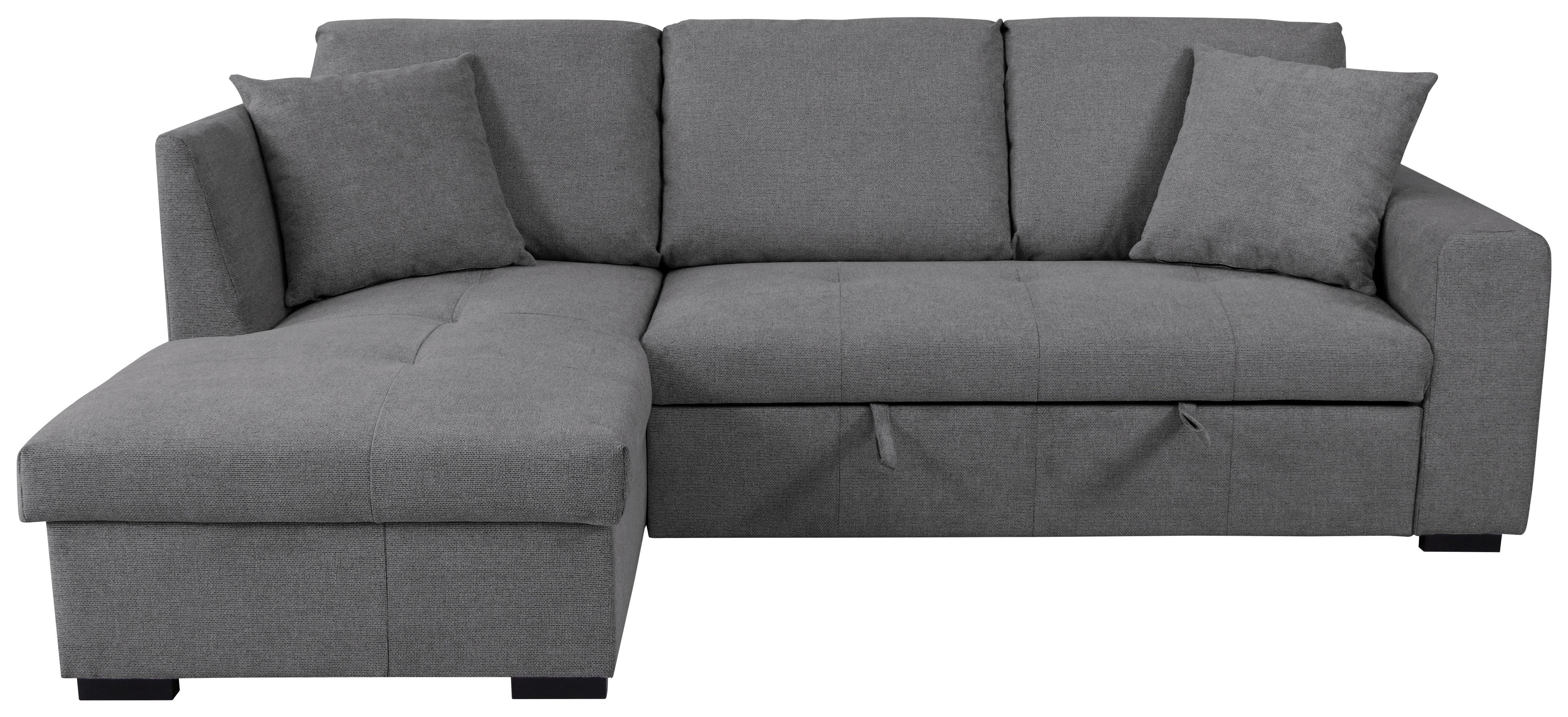 Ecksofa Lukas Grau S: 158x239 cm