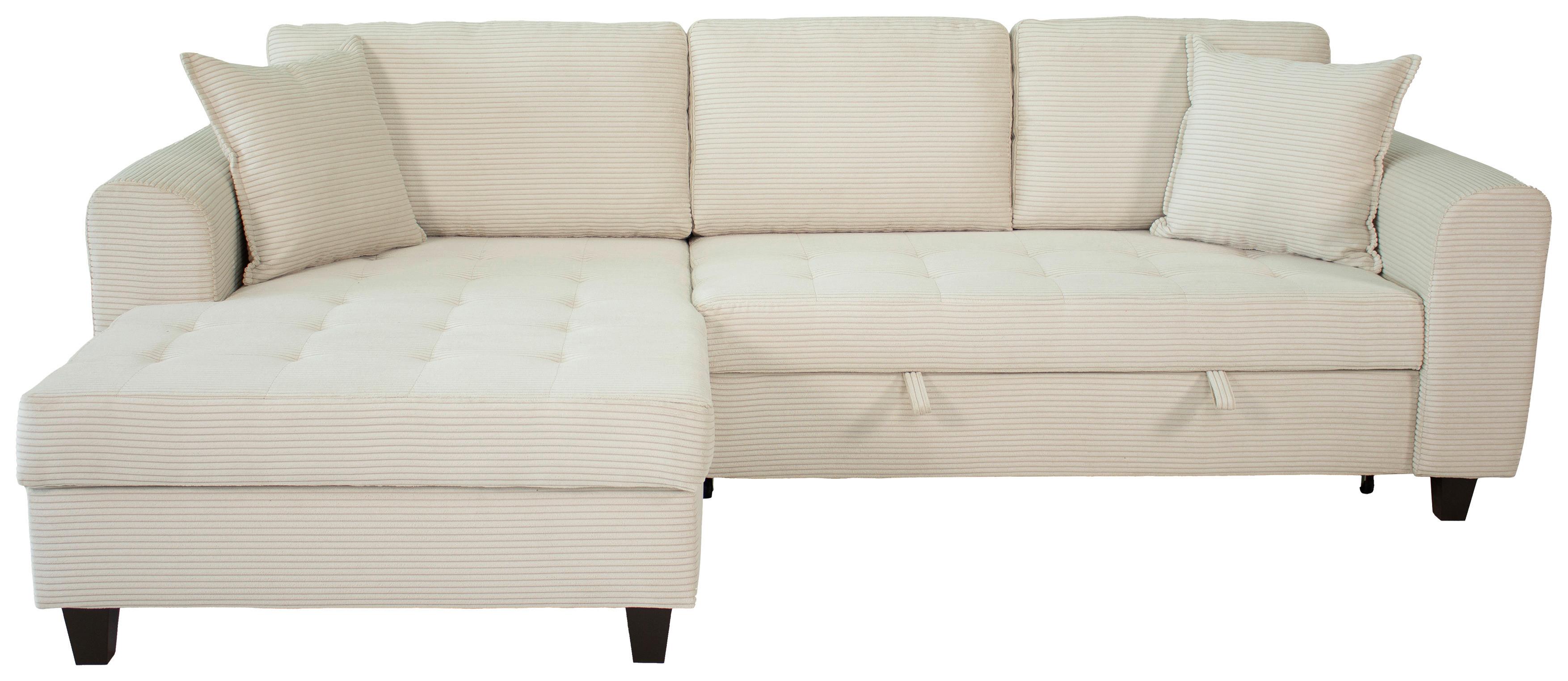 Ecksofa Moritz Creme S: ca. 155x265 cm