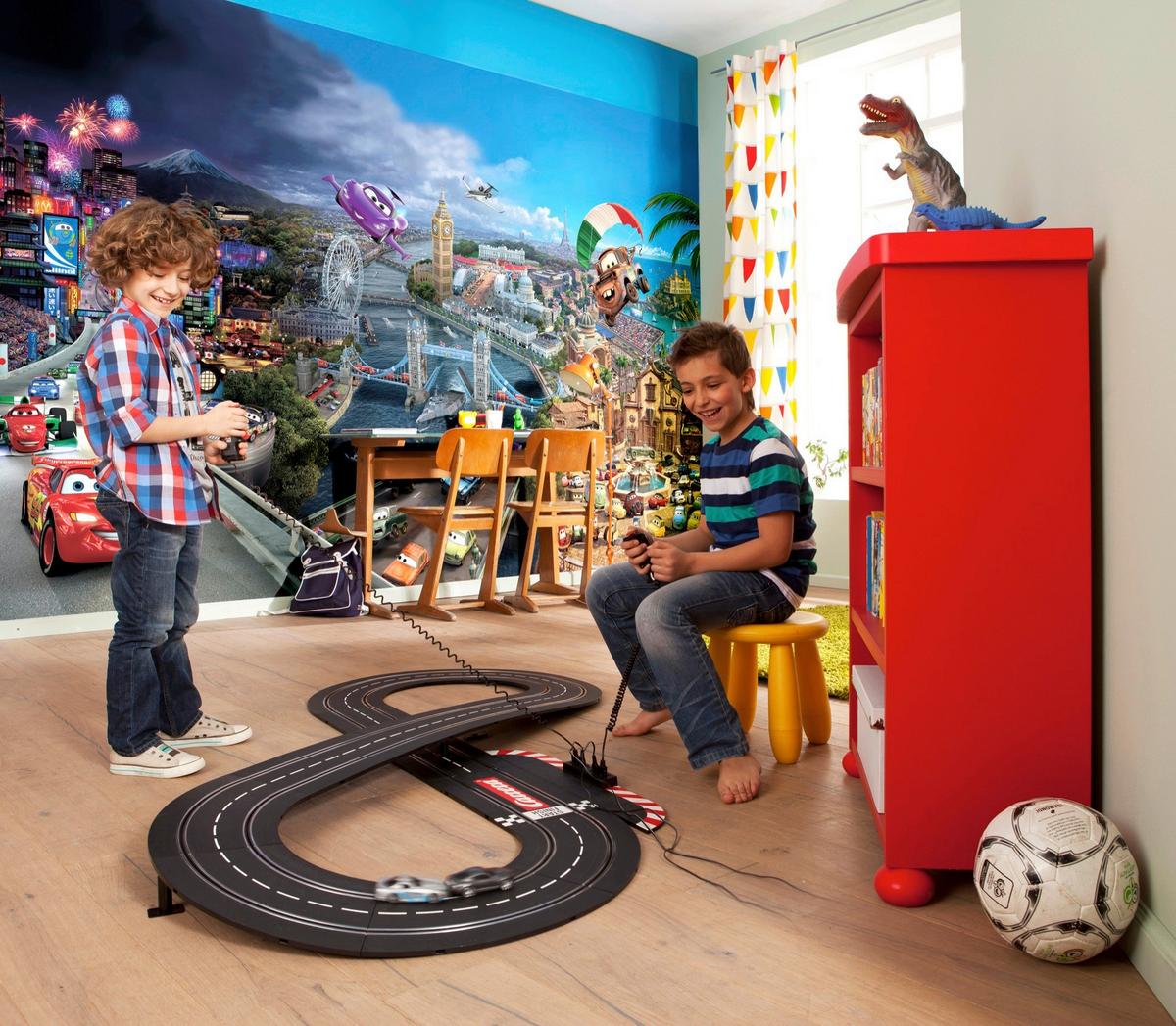 FOTOTAPETE Cars World - Multicolor, Design, Papier (368/254cm) - Disney
