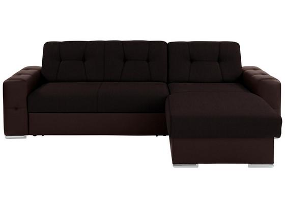 Wohnlandschaft in L-Form Fulton 260x160 cm - Chromfarben/Braun, Basics (260/160cm) Wohnlandschaft in L-Form Fulton 260x160 cm - Chromfarben/Braun, Basics (260/160cm)