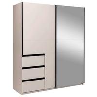 SCHIEBETÜRENSCHRANK Wilma Kaschmir B: 175cm - Kaschmir, MODERN, Holzwerkstoff (175/210/61,5cm) - P & B