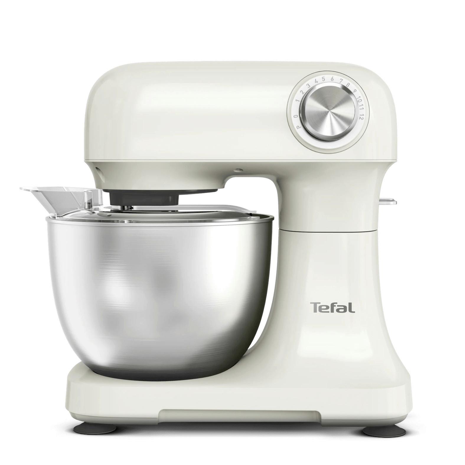 Küchenmaschine Qb140a Bake Easy Küchenmasch. - Weiß, Basics, Metall (20,9/32,1/35,3cm) - Tefal