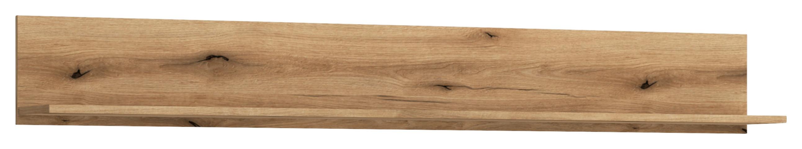 Wandregal Dalano Eichefarben B: 165 cm - Eichefarben, Trend, Holzwerkstoff (165/22/20,6cm) - MID.YOU