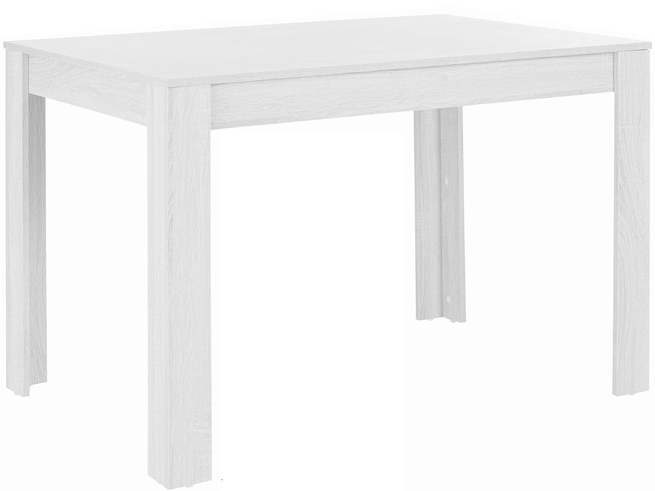 Esstisch Lynn Weiß L: 120cm - Weiß, Design, Holzwerkstoff (120/75/80cm) - MID.YOU