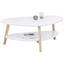 Konferenčný Stolík Enno - biela/farby pínie, Moderný, drevo (92/50/37cm) - Modern Living Konferenčný Stolík Enno - biela/farby pínie, Moderný, drevo (92/50/37cm) - Modern Living