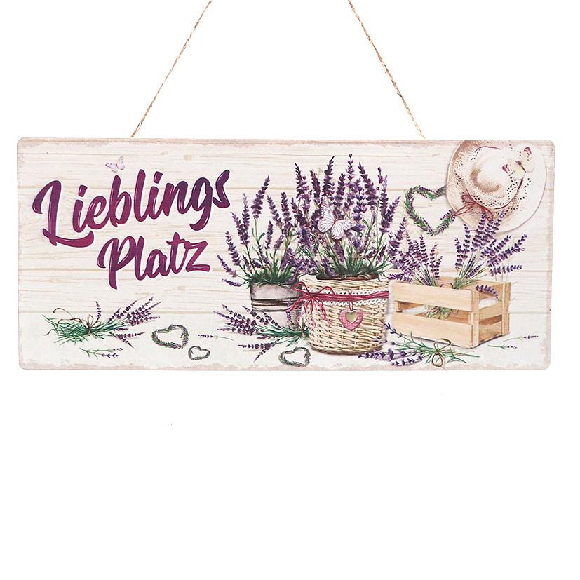 Dekoschild Lieblingsplatz