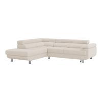 Ecksofa Savona - Perlmutt, MODERN, Textil (230/270cm) - Ondega