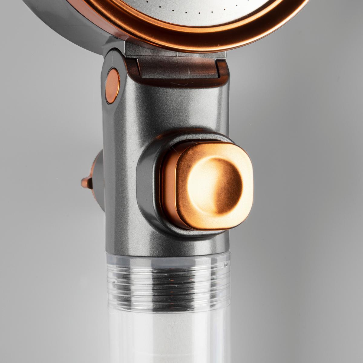 Duschkopf Roberto - Silberfarben, LIFESTYLE, Kunststoff/Metall (26/9,4/5,8cm)