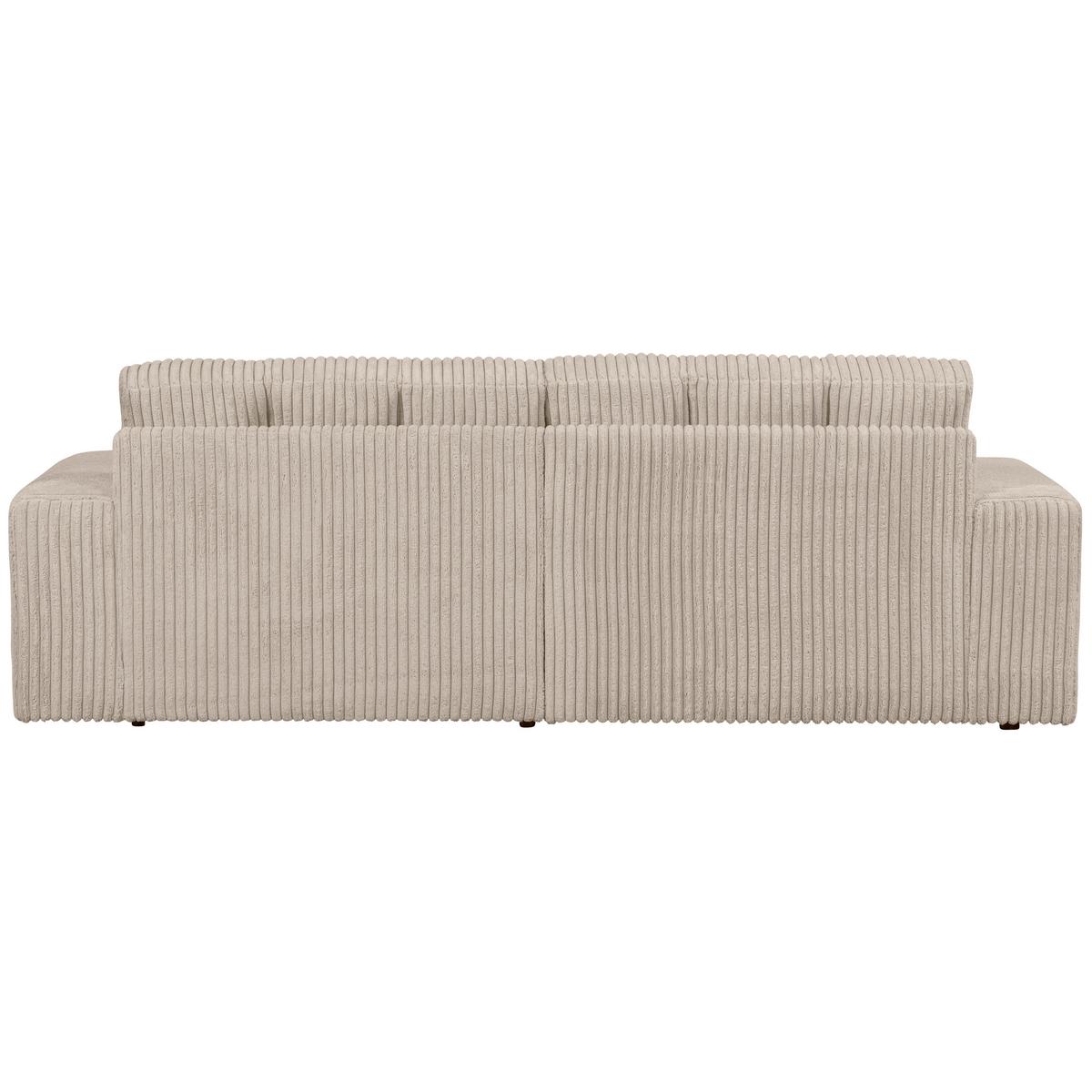 2-sitzer-sofa Second Date Beige B: 226cm - Beige/Schwarz, Design, Textil (226/78/99cm) - Livetastic