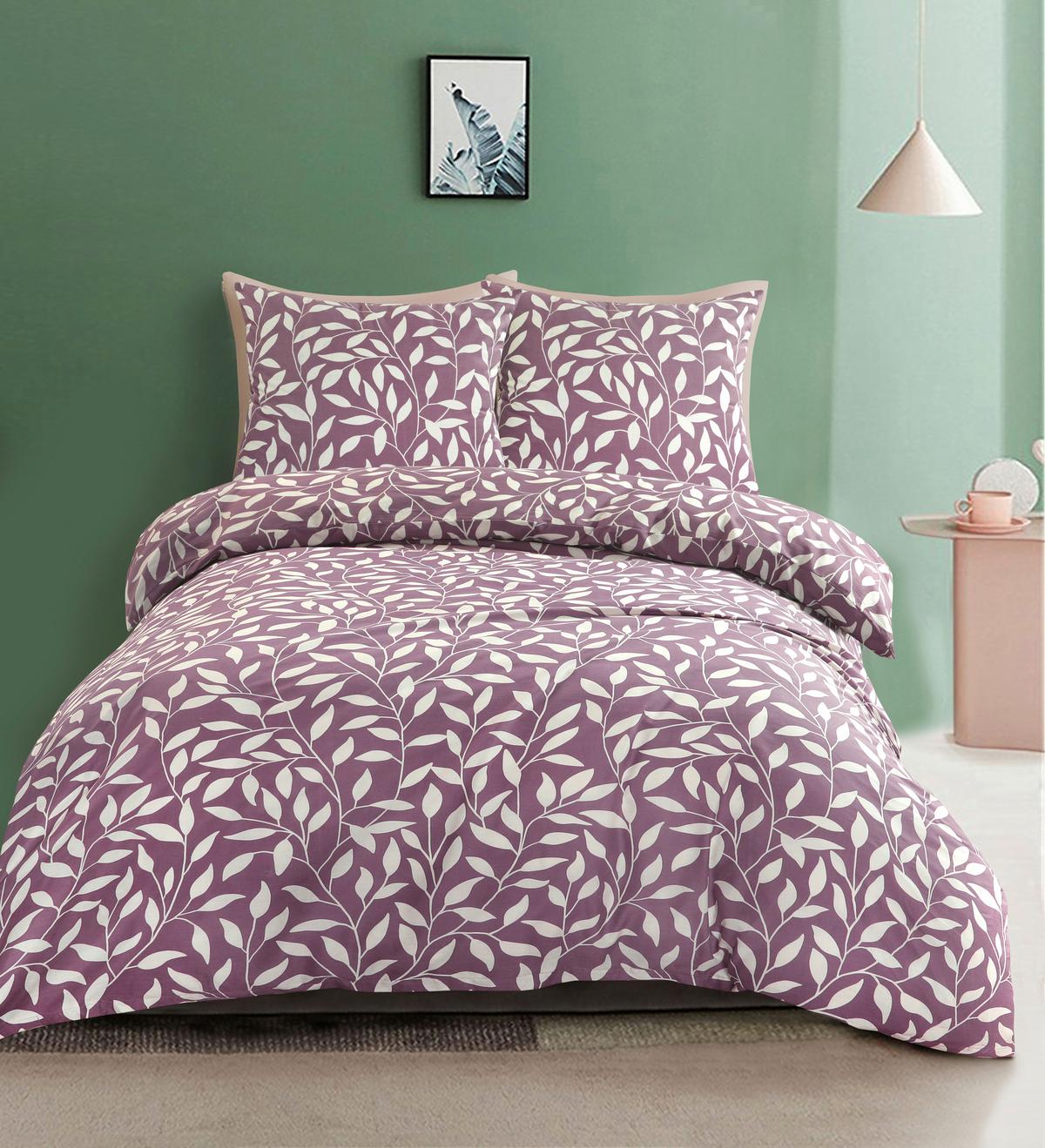 BETTWÄSCHE HANKA - Aubergine, MODERN, Textil - Luca Bessoni