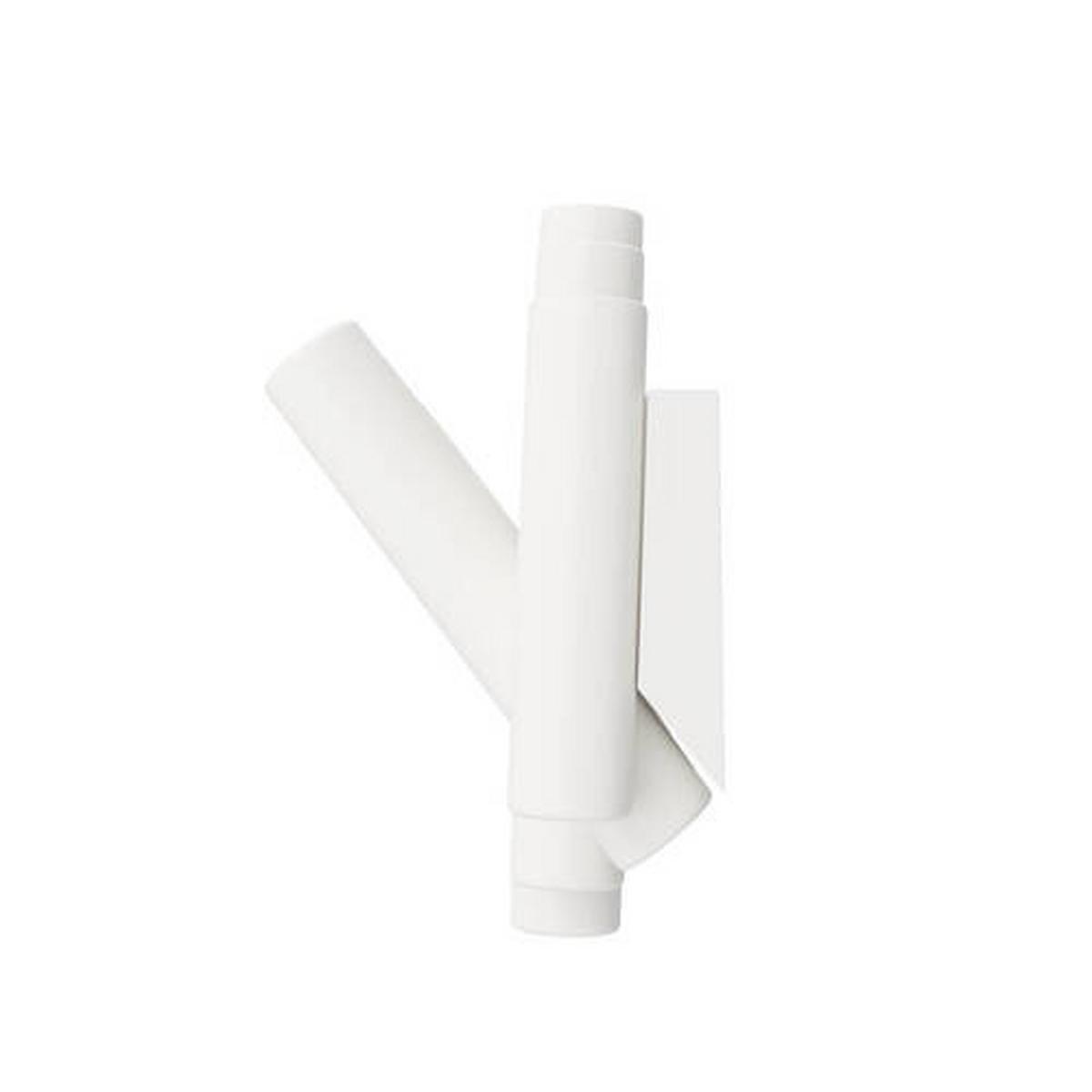 NÁSTENNÝ VEŠIAK PICKET - biela, Konventionell, kov/drevo (40/5/18cm) - Umbra