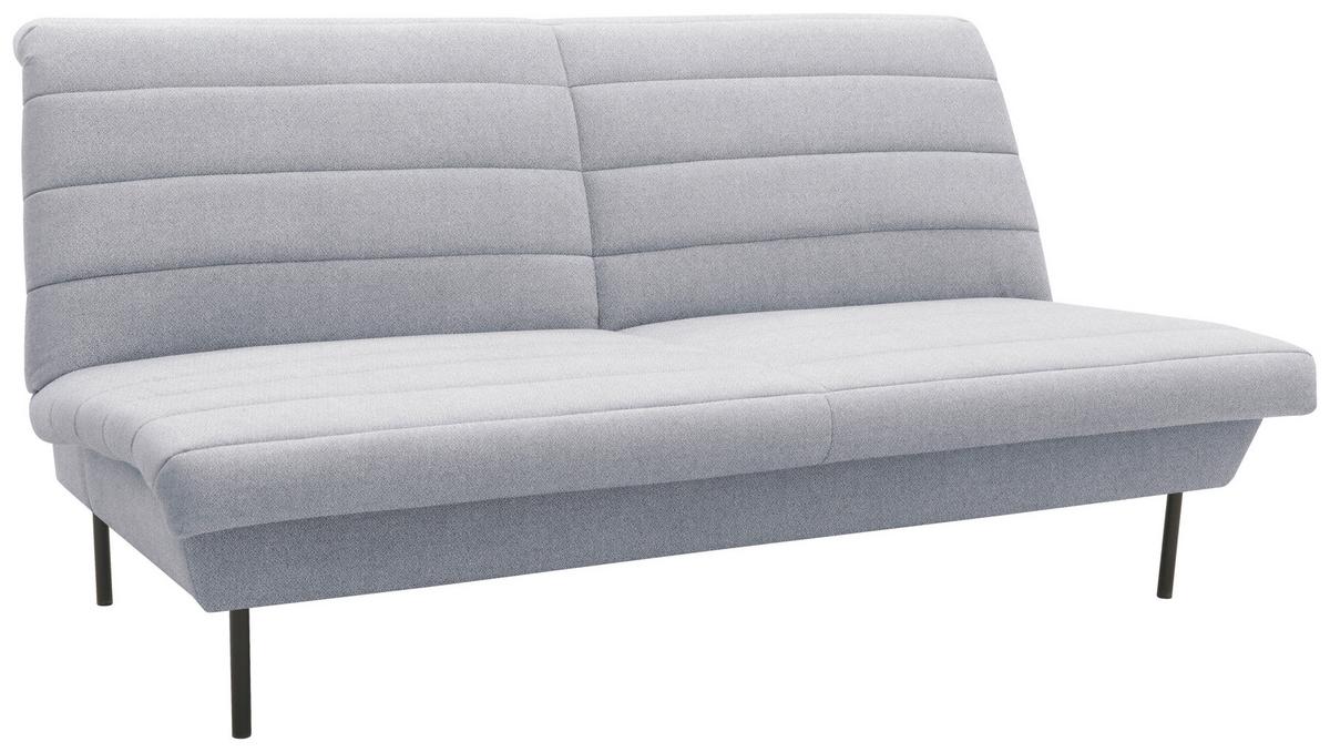 2-sitzer-sofa Looks Ix Grau/hellblau - Schwarz/Grau, Design, Textil (185/92/103cm) - LOOKS by W.Joop
