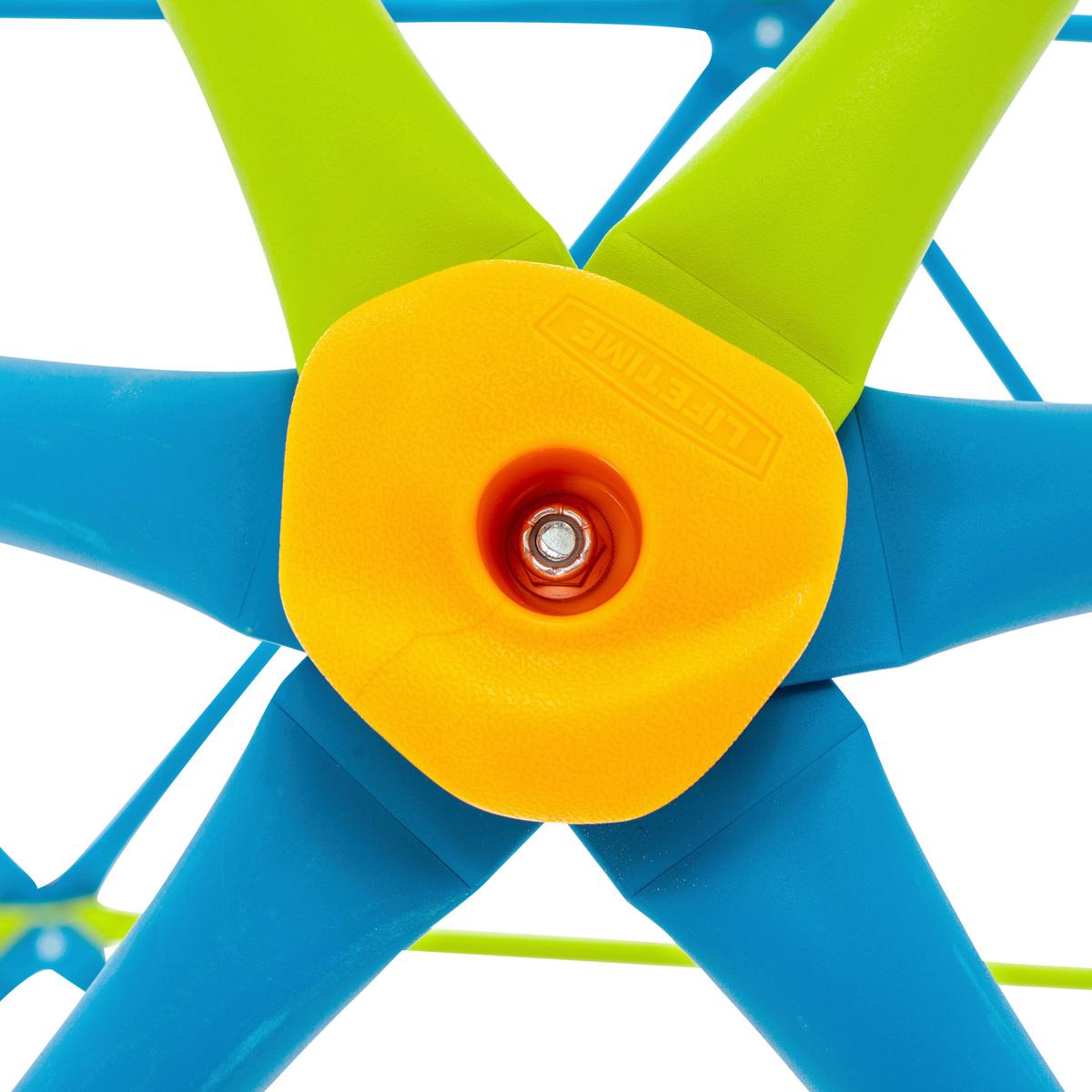 Klettergerüst Klettergerüst_geodome - Hellblau, KONVENTIONELL, Kunststoff (238/223cm)