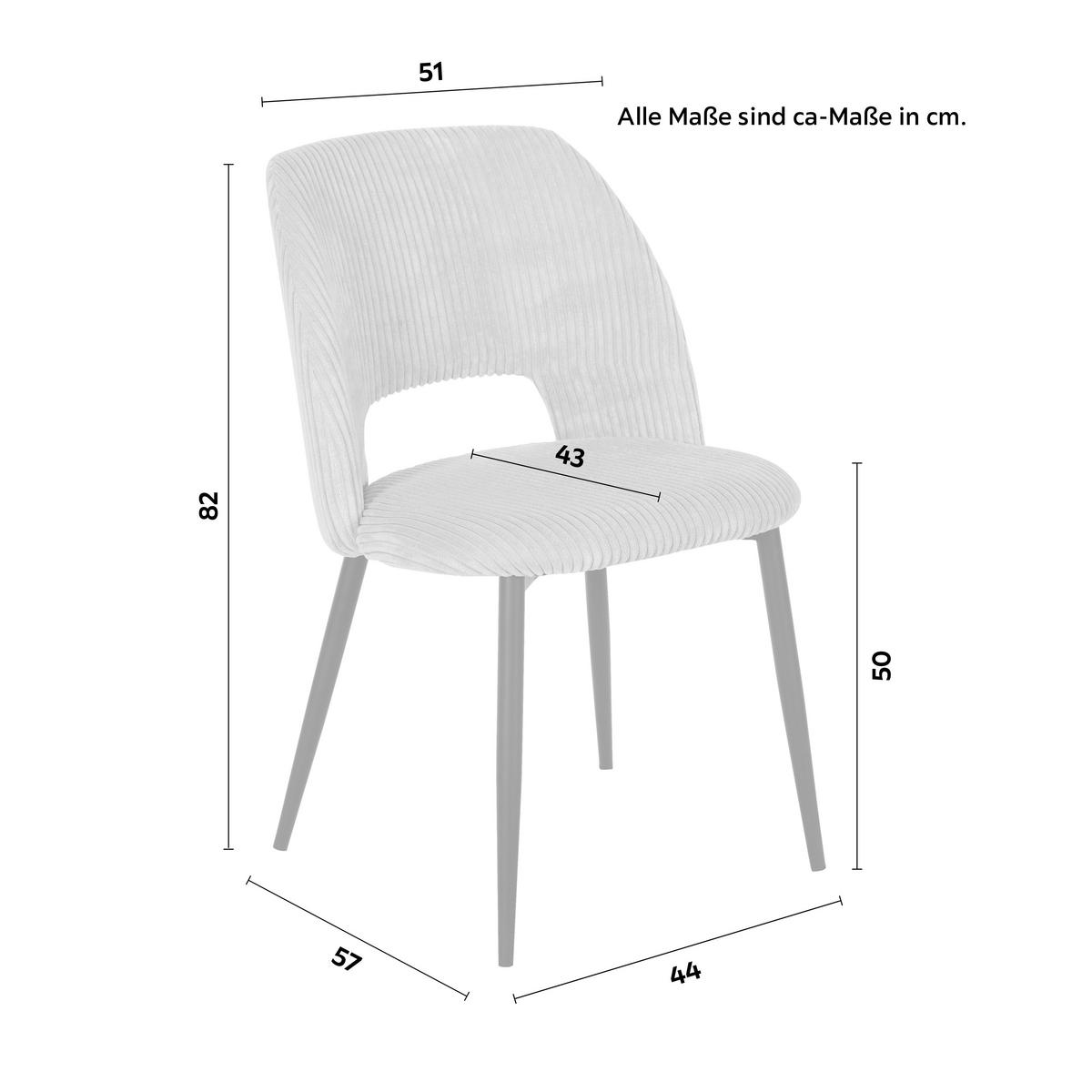 ŽIDLE ZOE - černá/mátově zelená, Lifestyle, kov/textil (51/82/57cm) - Mömax