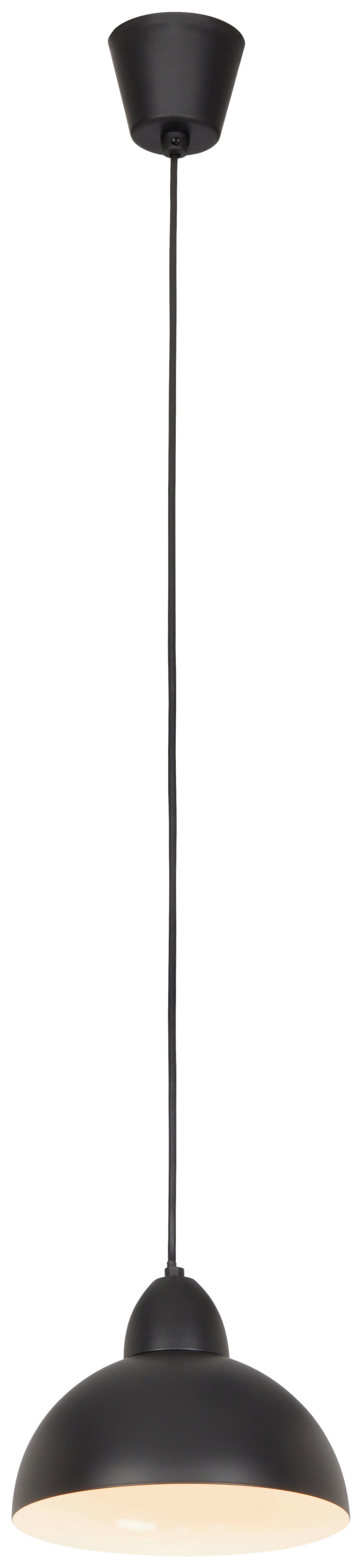 ZÁVĚSNÉ SVÍTIDLO MICHAEL - bílá/černá, Moderní, kov/plast (20/100cm) - Mömax