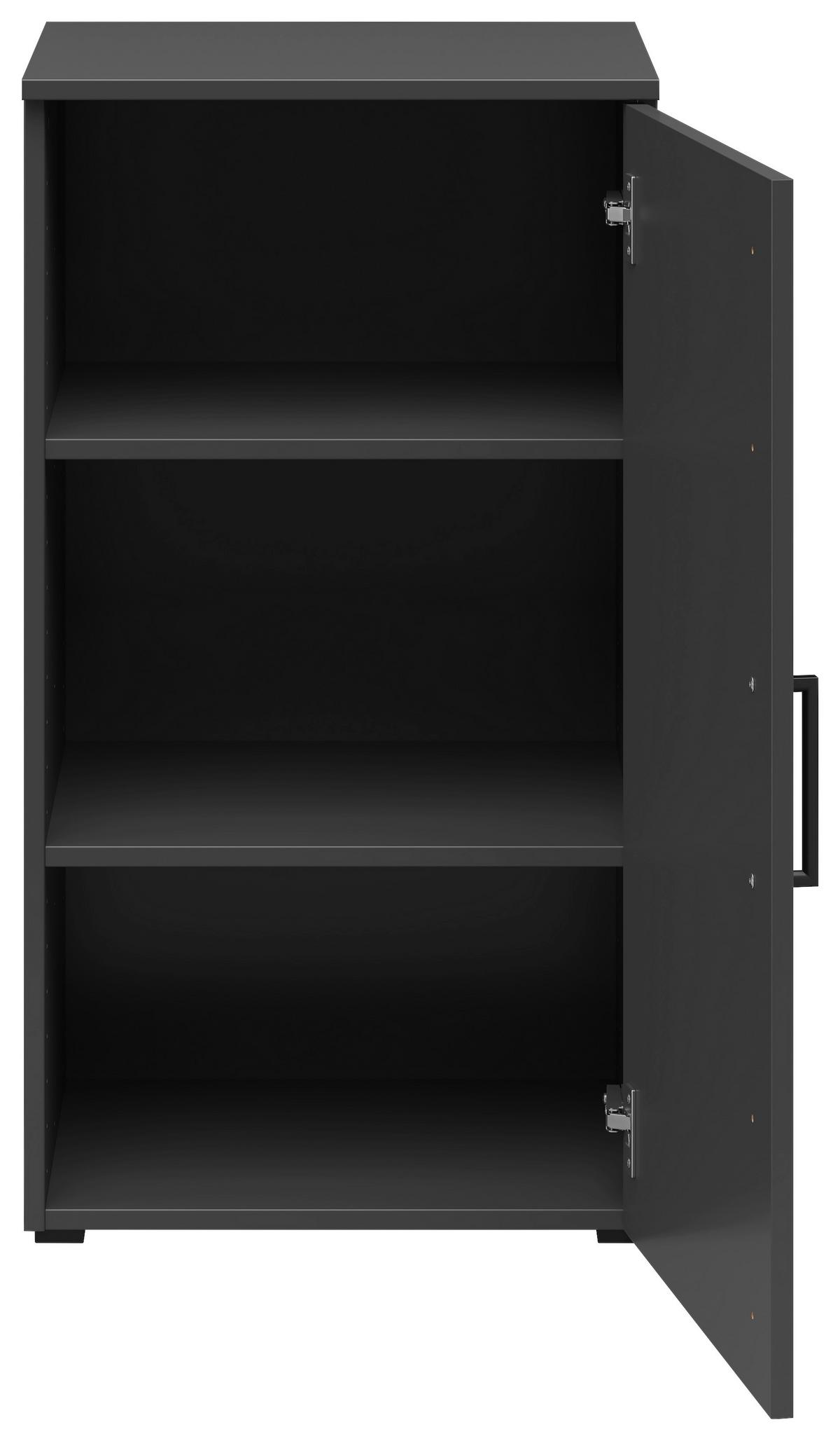 Komód Multistauraum - grafitszürke, Modern, faalapú anyag (45/83/40cm) - Carryhome