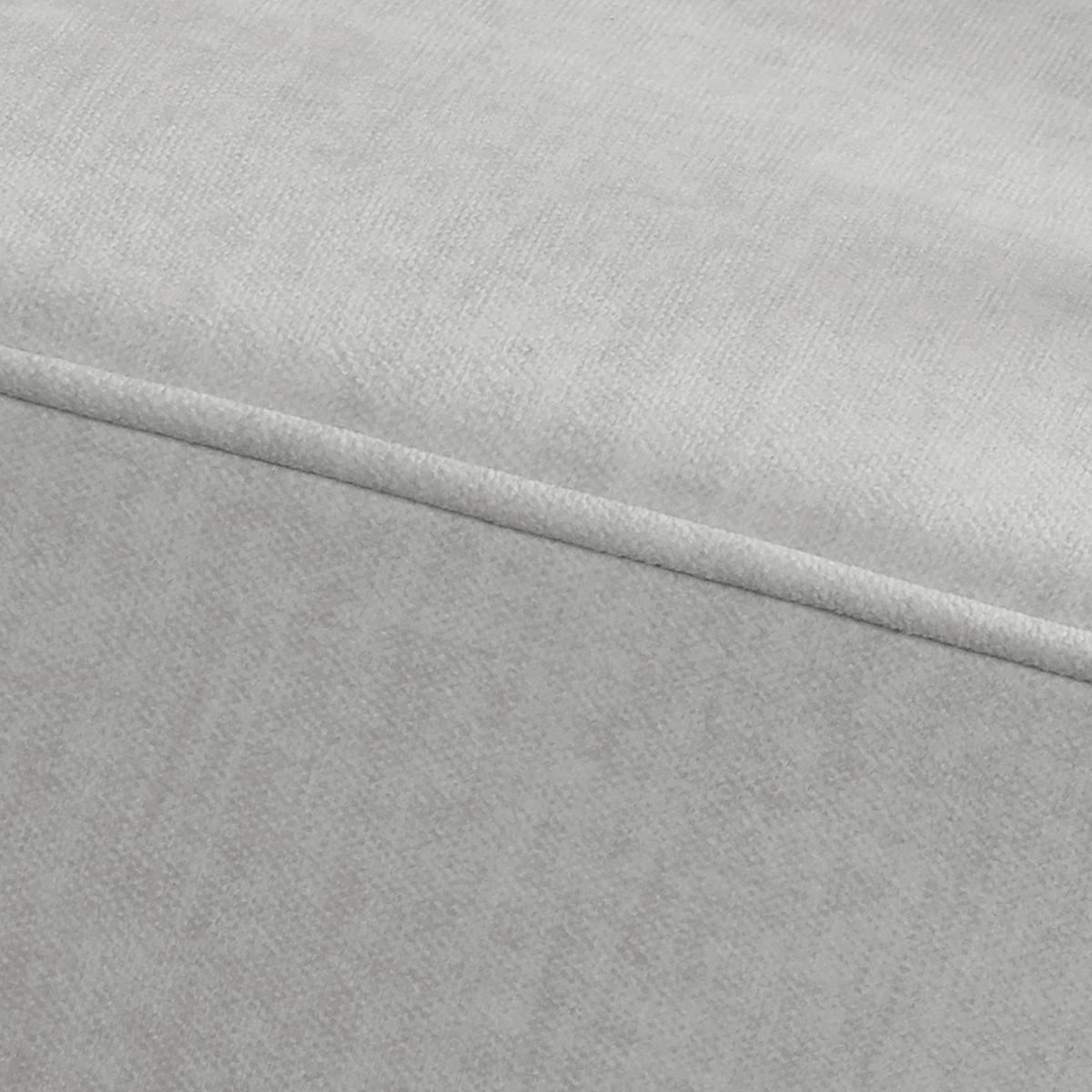 Schlafsofa Laura Hellgrau, B: 218cm - Hellgrau/Braun, Design, Textil (218/74/91cm) - P & B