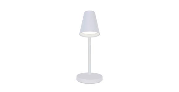 LED-Schreibtischleuchte Lura - Weiß, MODERN, Kunststoff/Metall (13/13/42cm) - Luca Bessoni