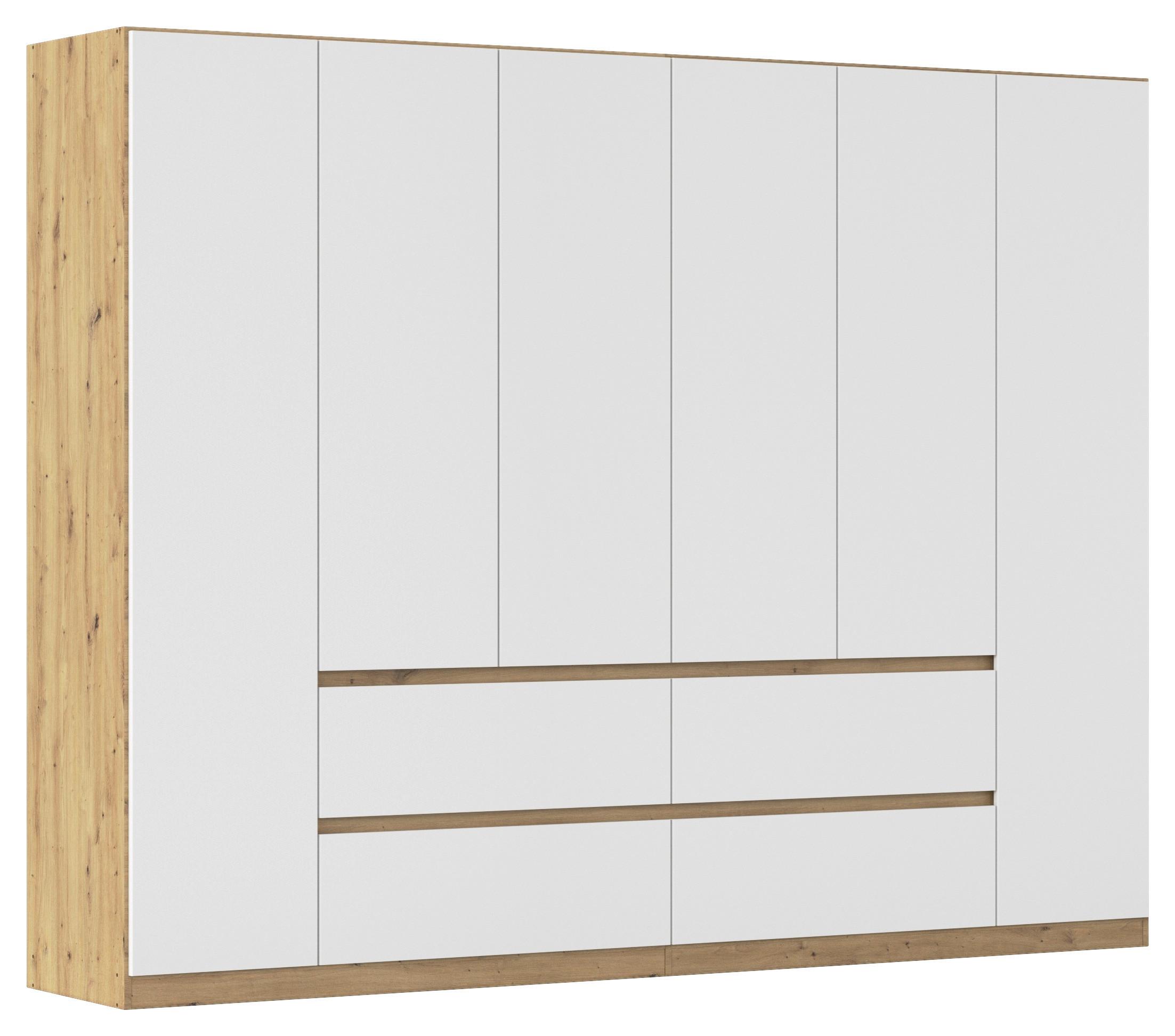 Drehtürenschrank Mainz Eiche Artisan B: 271 cm