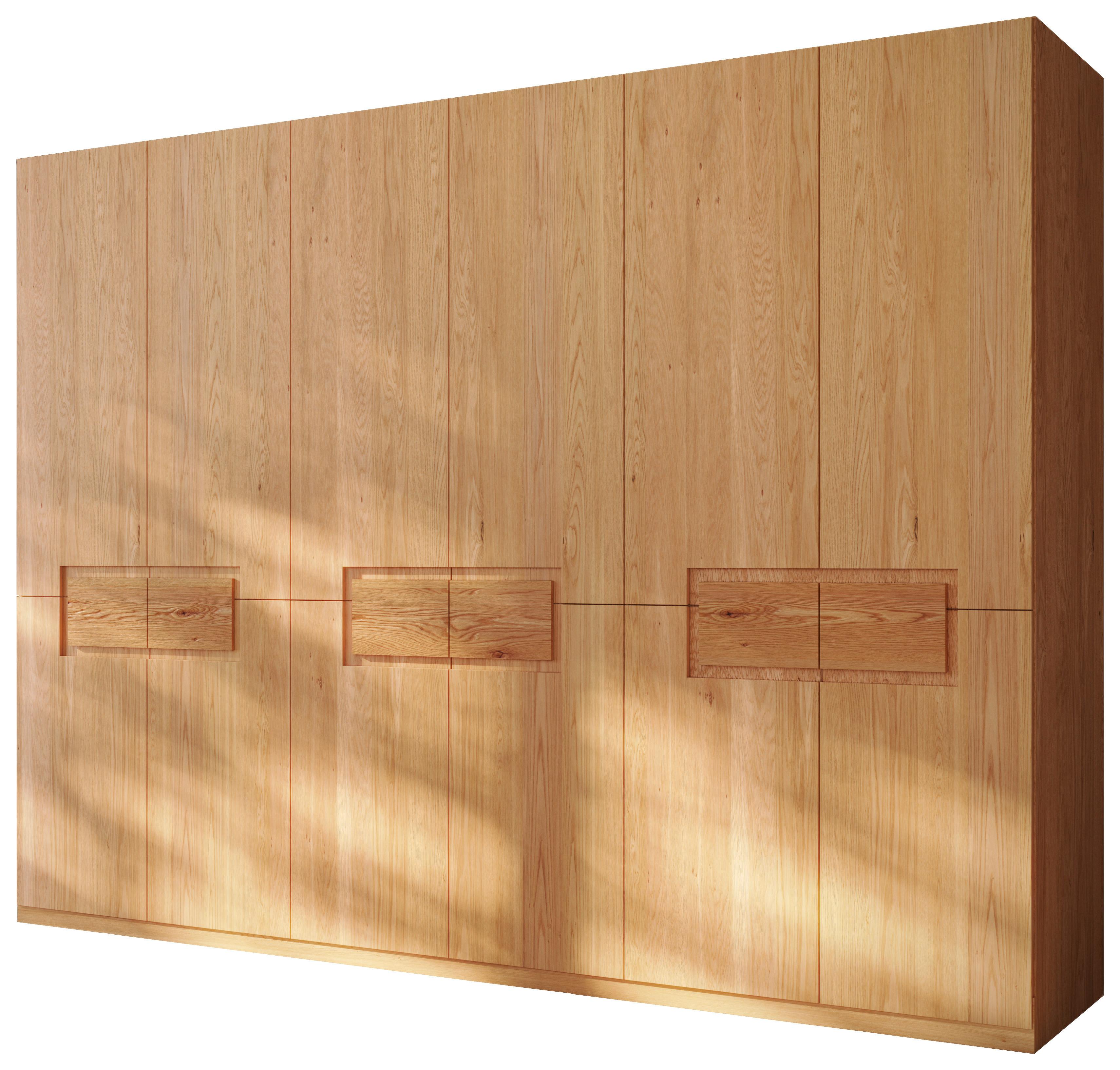 Drehtürenschrank Farina, Buchefarben B: 302 Cm