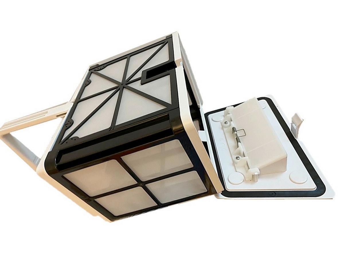 Poolroboter Xeox Poseidon - Orange/Grau, Basics, Kunststoff (43/40/25cm)