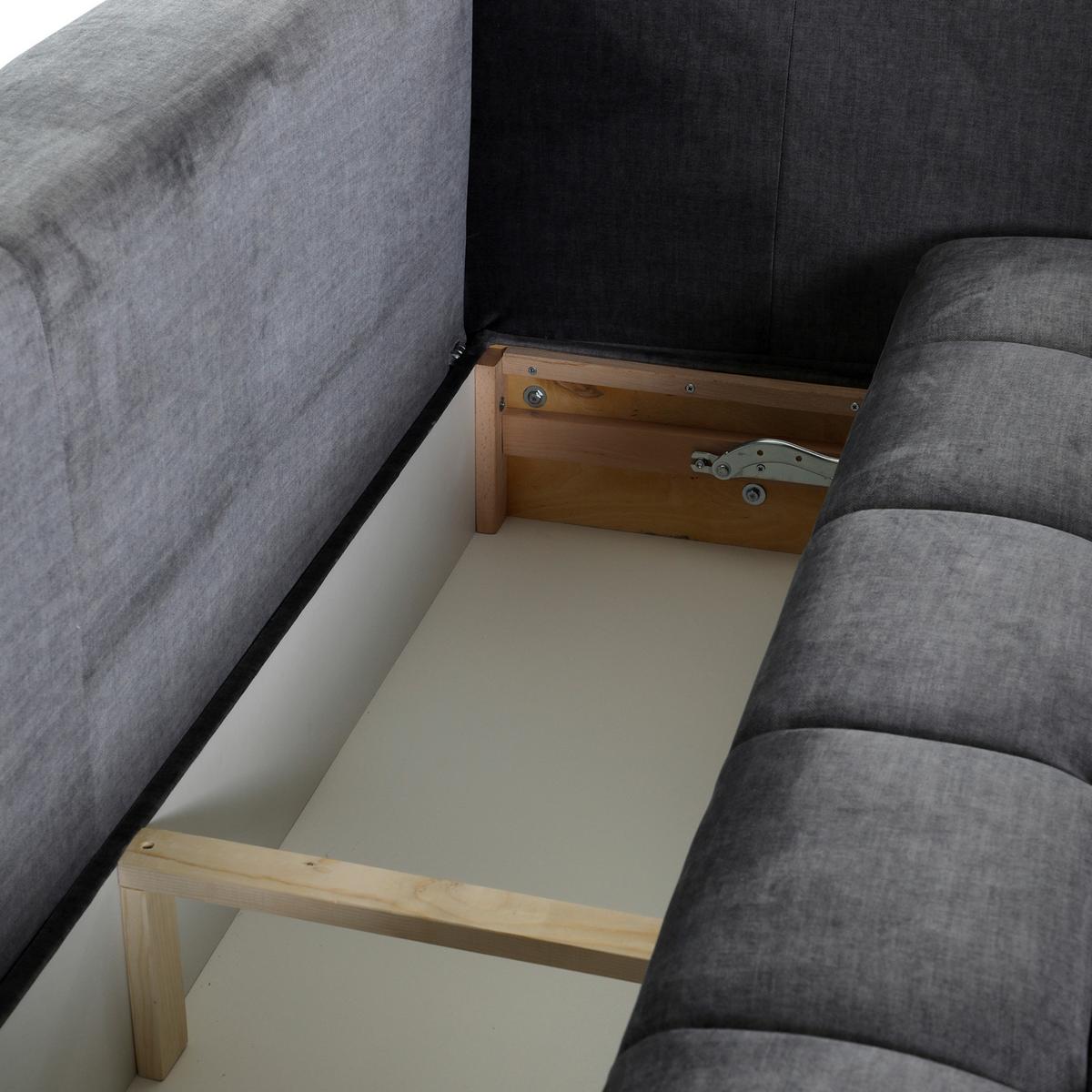 2-sitzer-sofa Mit Schlaffunktion Meyford B:250cm - Dunkelgrau/Schwarz, KONVENTIONELL, Textil (250/70/118cm) - MID.YOU