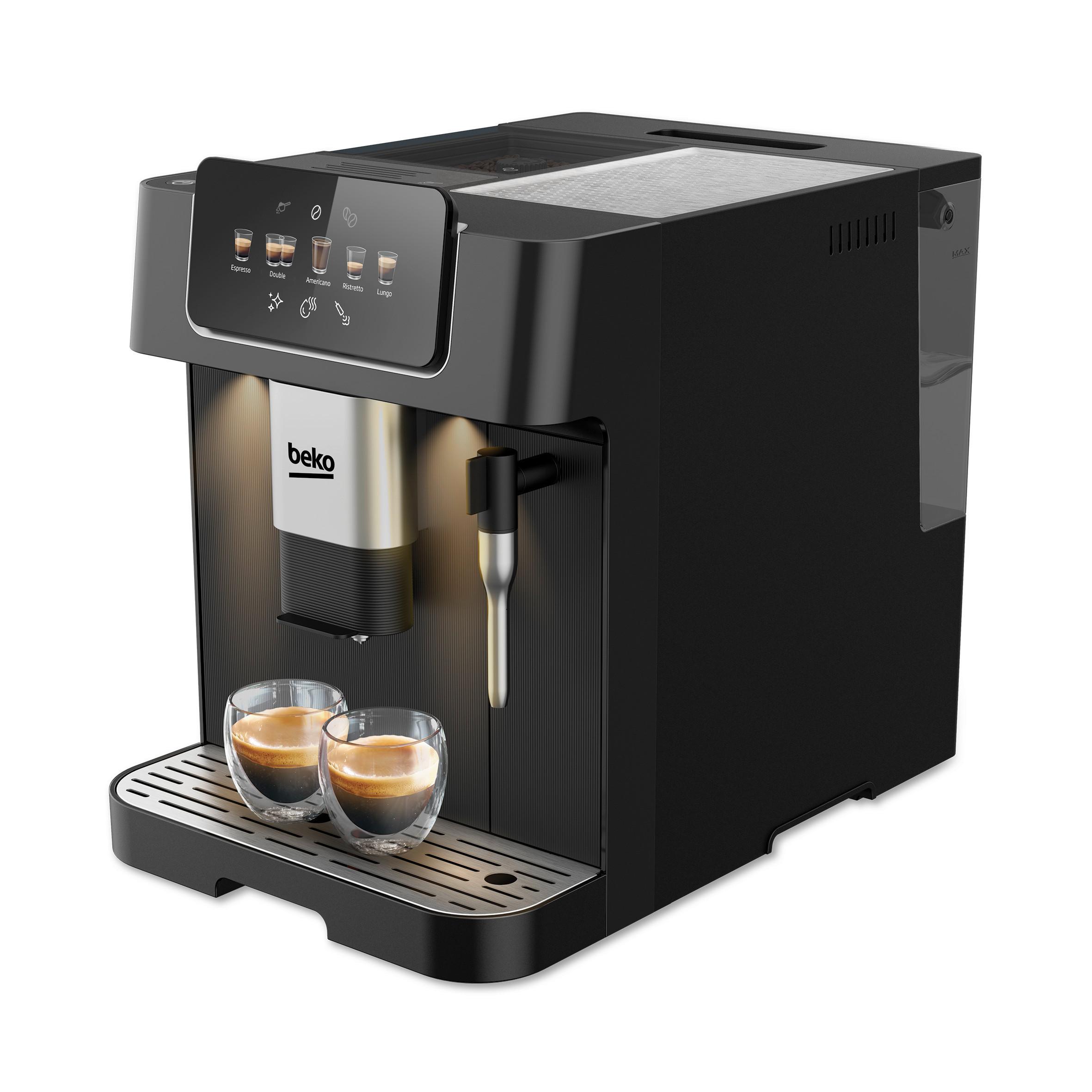 Kaffeevollautomat Ce6000 Ceg 7302 B - Schwarz, MODERN, Metall (27/41,2/35,9cm) - Beko