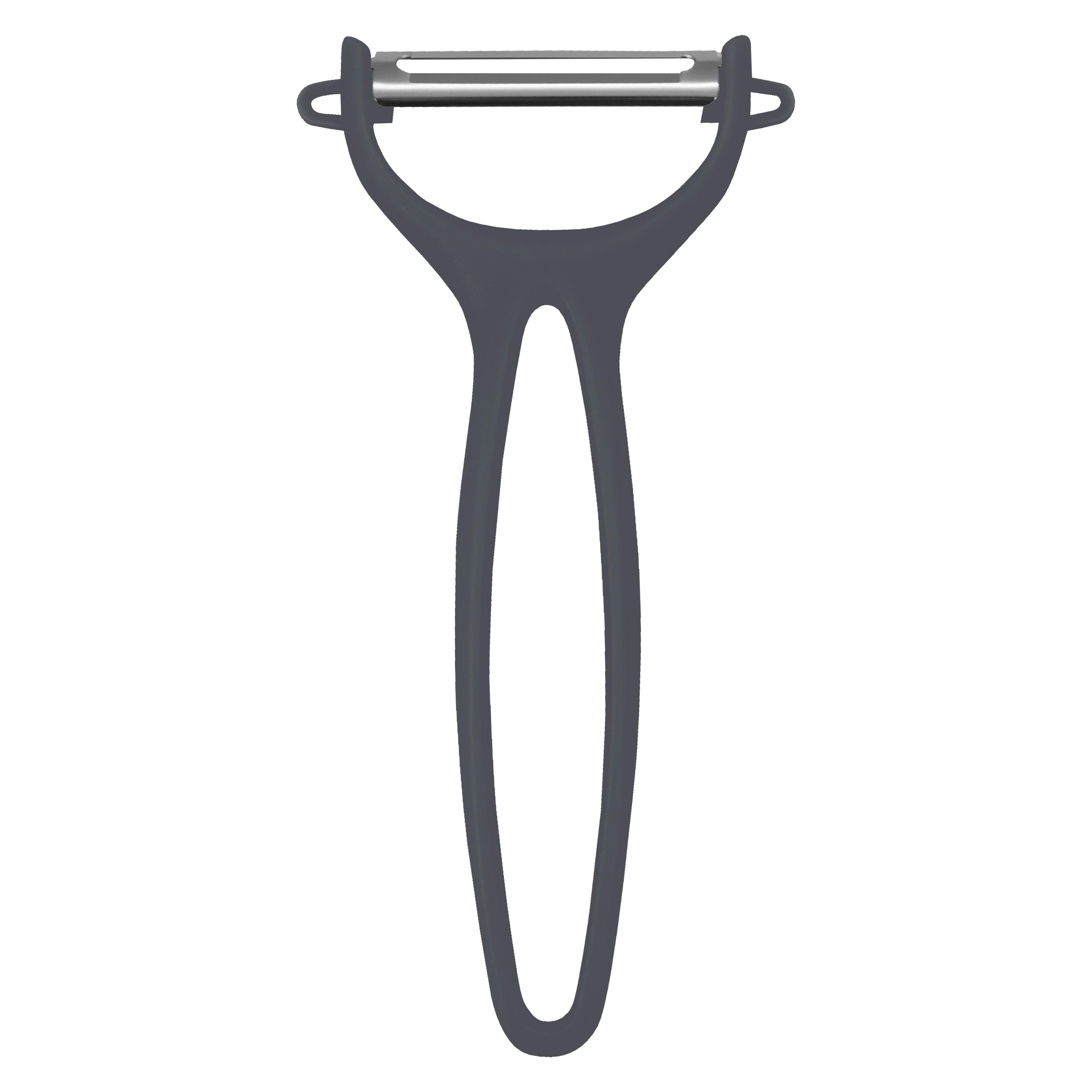 Škrabka KIKI - farba ušľachtilej ocele, Konventionell, kov (7,5/14,5cm) - Mömax