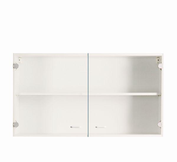 Küchenoberschrank Speed  Hgg 100 W - Weiß, MODERN, Holzwerkstoff (100/54,8/32cm)
