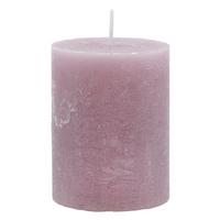 VÁLCOVÁ SVÍČKA LIA - purpurová, Moderní (6,8/9cm) - Premium Living