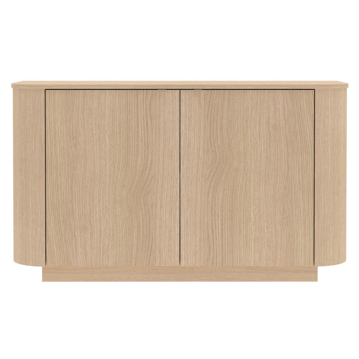 Sideboard Adriatico Eichefarben B: 131 cm - Eichefarben, Design, Holzwerkstoff (131/76/43cm) - MID.YOU