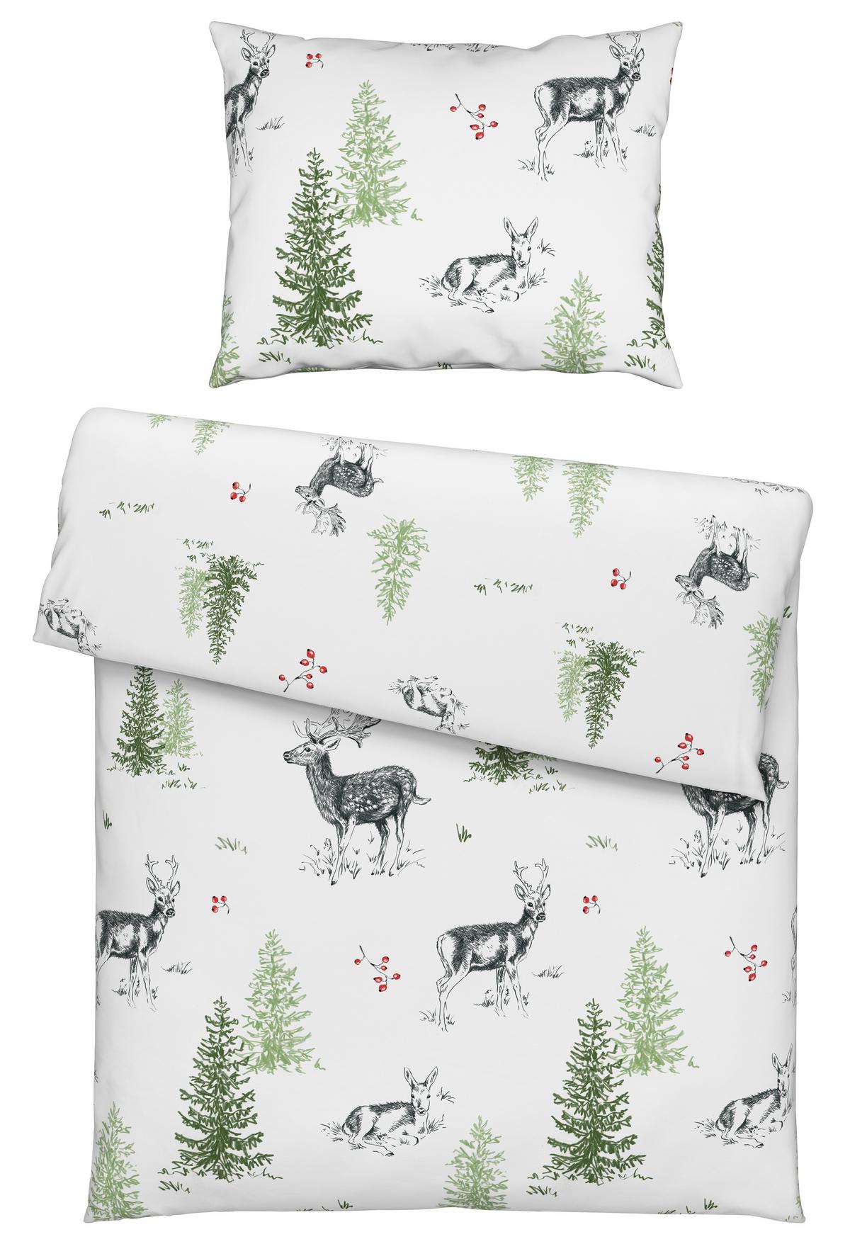 Bettwäsche Finn - Weiß, ROMANTIK / LANDHAUS, Textil - James Wood