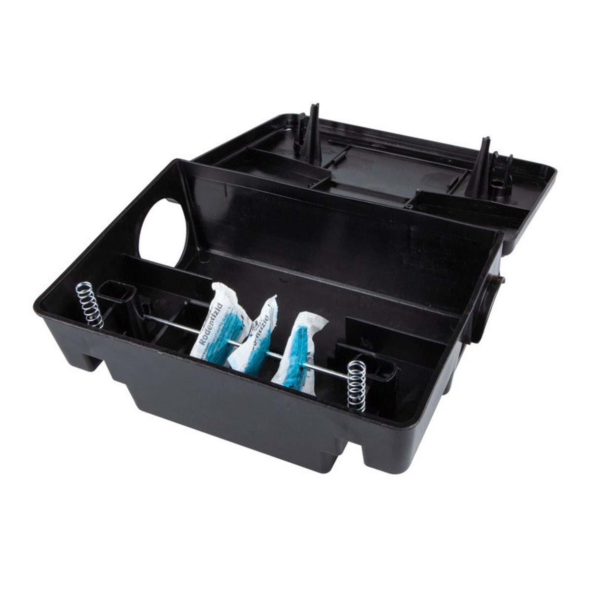 Maus- & Ratten-box 2 In 1 Falle/köder - Anthrazit, Basics, Kunststoff (19/10/25,5cm)