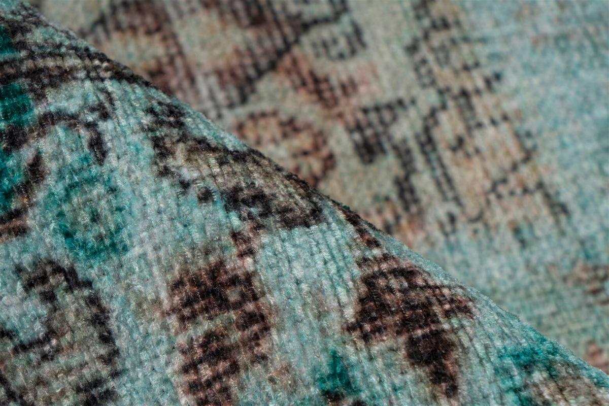 Flachwebteppich Toska 125 Grün, 120x170 cm - Grün, KONVENTIONELL, Textil (120/170cm) - Kayoom