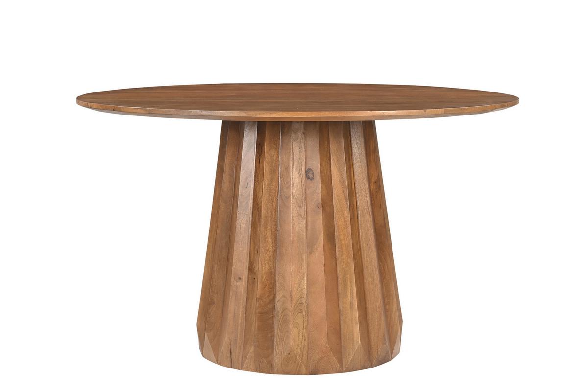 ESSTISCH Naturfarben L: 130cm - Naturfarben, MODERN, Holz (130/130/76cm) - MID.YOU