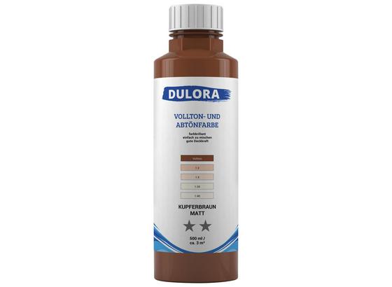Abtönfarbe 500ml Kupferbraun Matt - Kupferfarben, Kunststoff (0,500l) - Dulora Abtönfarbe 500ml Kupferbraun Matt - Kupferfarben, Kunststoff (0,500l) - Dulora