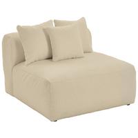 Modul Sofa Bloom 2er Sofa B: 100 Cm Beige - Beige, Trend, Textil (100/70/122cm) - Livetastic