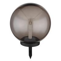 Solarleuchte 33819 - Schwarz/Grau, Basics, Kunststoff (25/38,5cm) - Globo