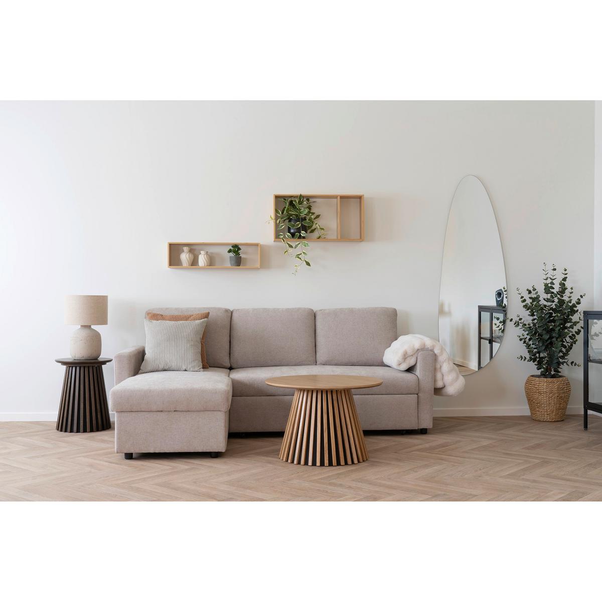 Wandregal Ember Hellbraun B: 70 Cm - Hellbraun, Design, Holz (70/35.5/15cm)