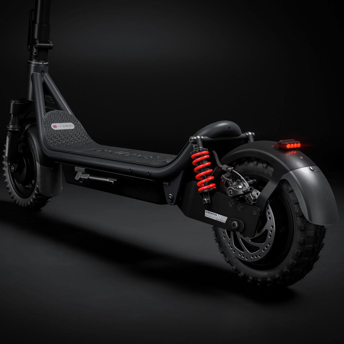 Elektroscooter, CS-PURE-AIR6-U MS-MG, - Schwarz, Basics, Metall (69/120/123cm)