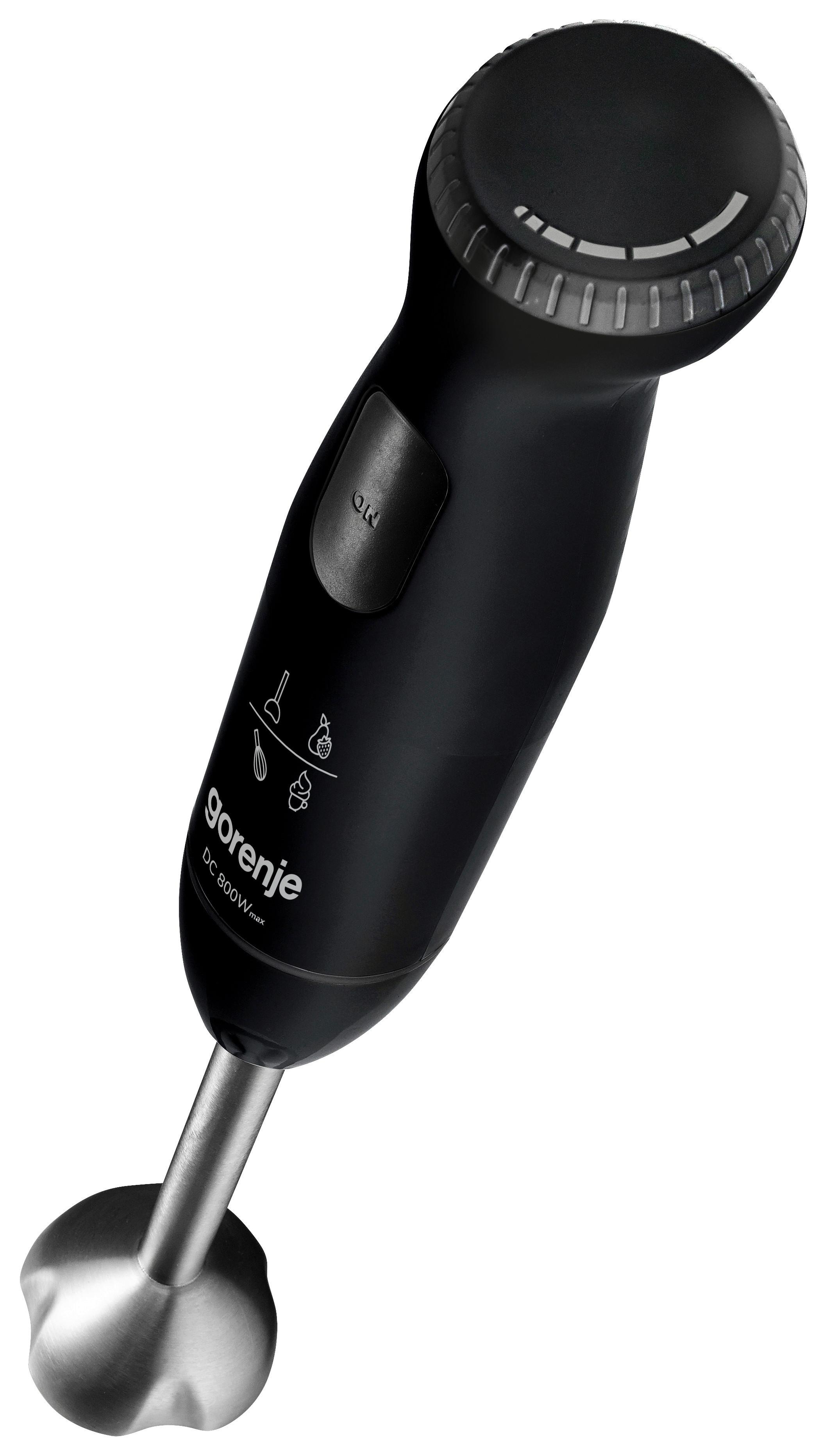 Stabmixer, 800w Hbc802qb - Schwarz, Basics, Kunststoff/Metall (5,4/39,7/6,5cm)