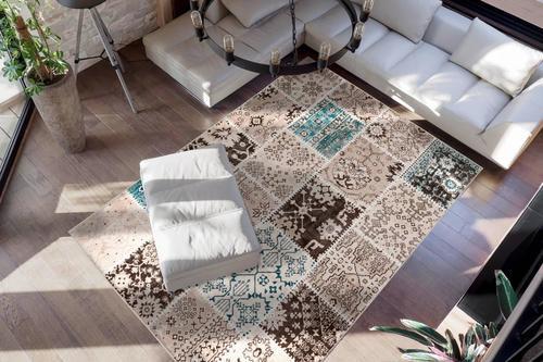 Webteppich Taupe Ariya 160x230 cm - Taupe, Trend, Textil (160/230cm) - Kayoom
