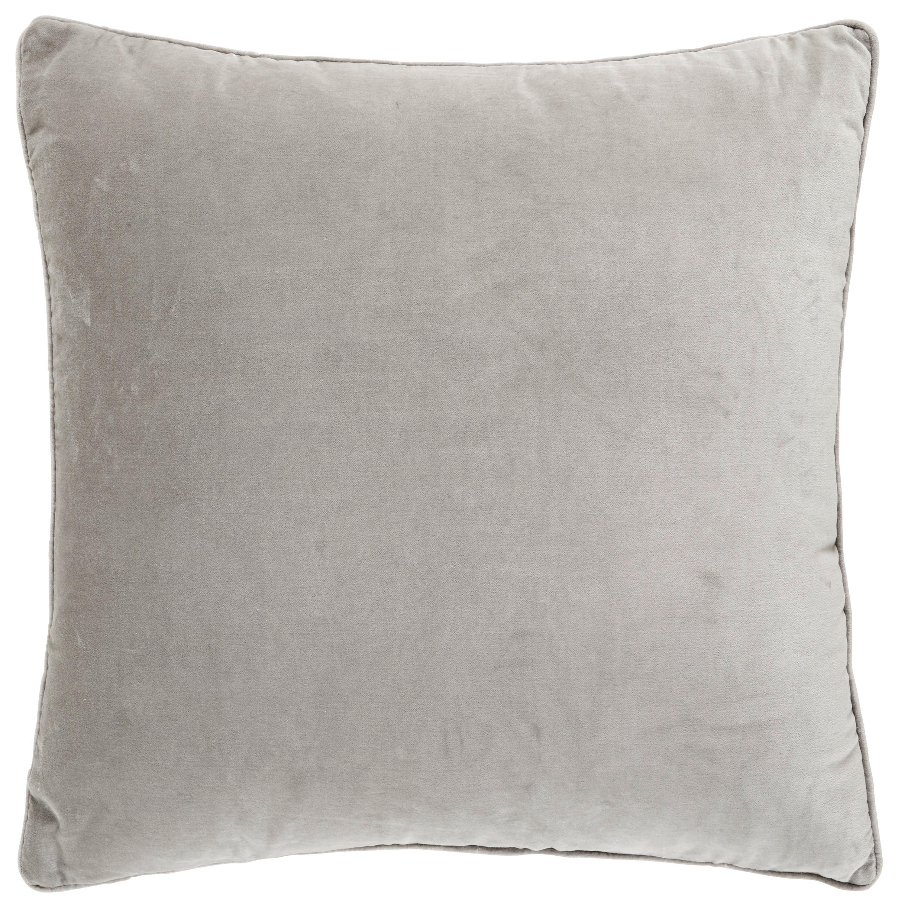 Dekoračný Vankúš Susan, 60/60cm, Šedá - sivá, textil (60/60cm) - Modern Living