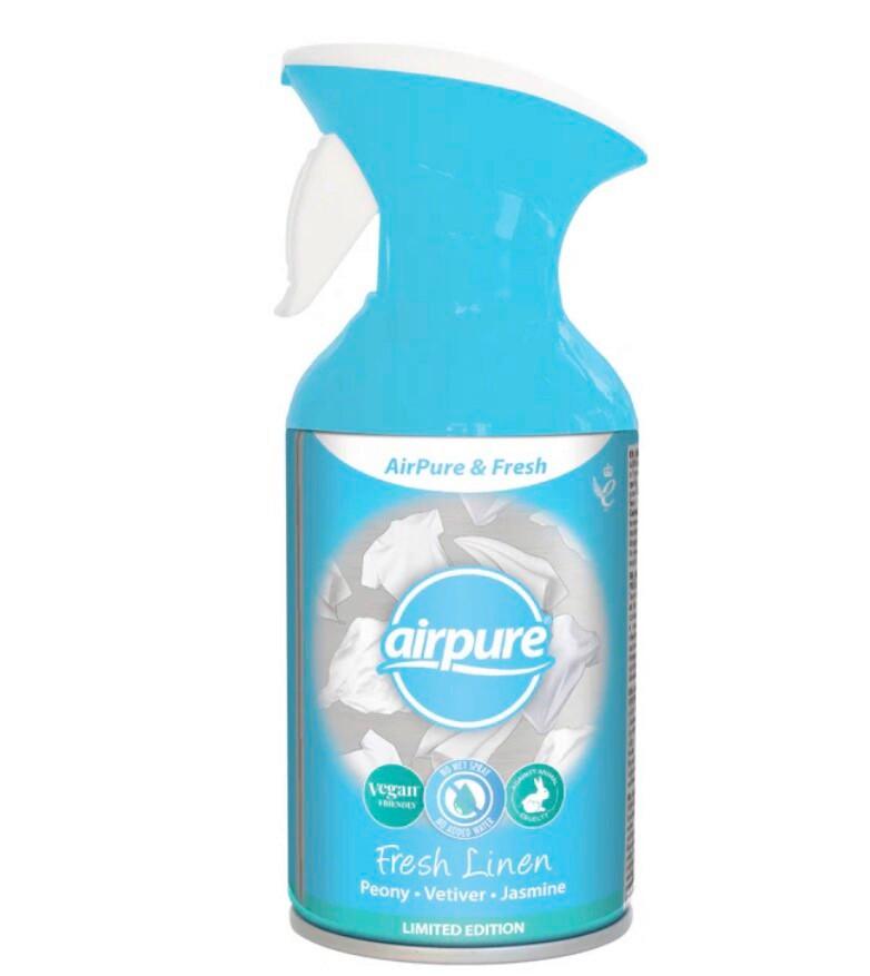 Szobaillatosító Trigger Airpure&fresh - Basics, műanyag/fém (250ml)
